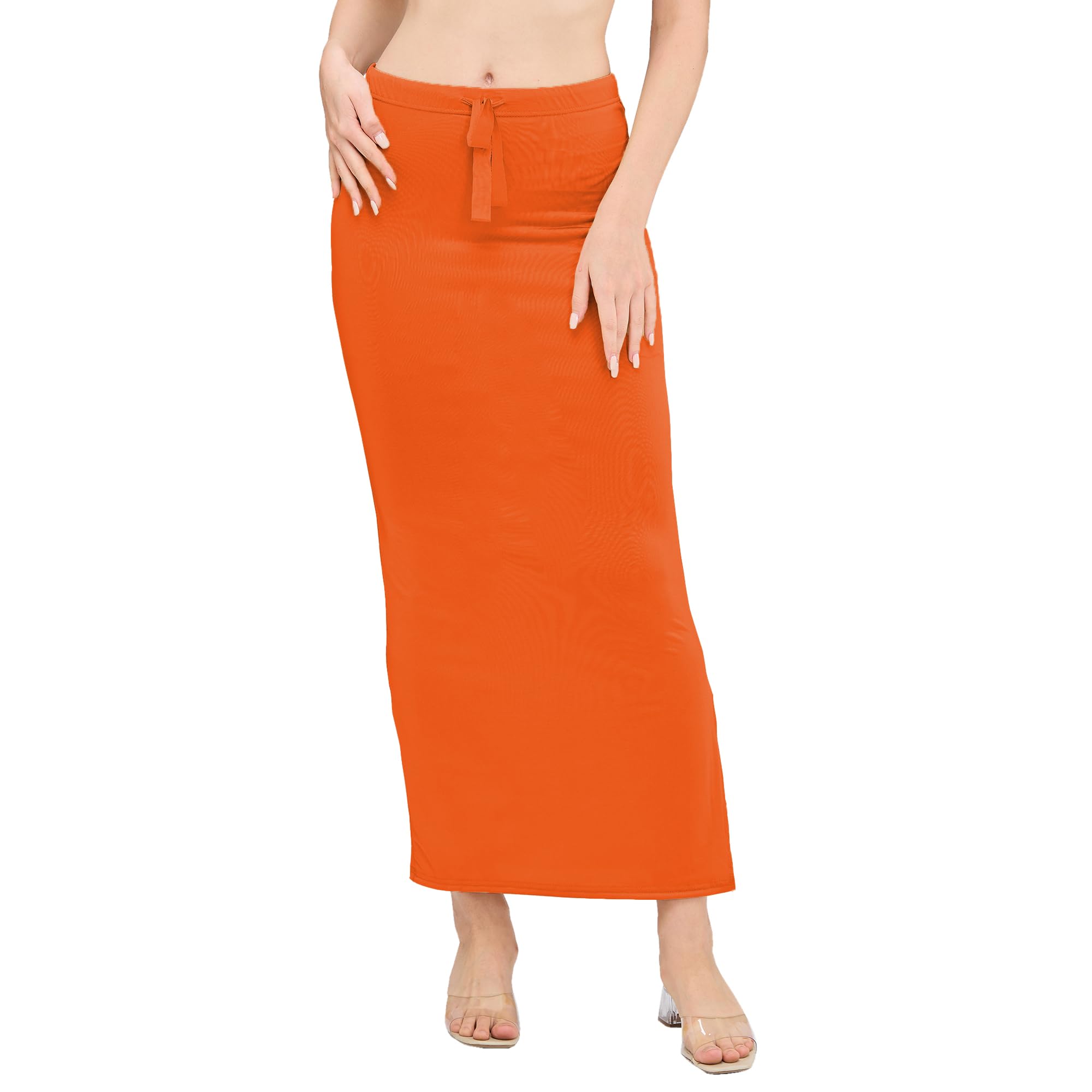 DESI GIRL Saree Shapewear for Women - Dark Orange