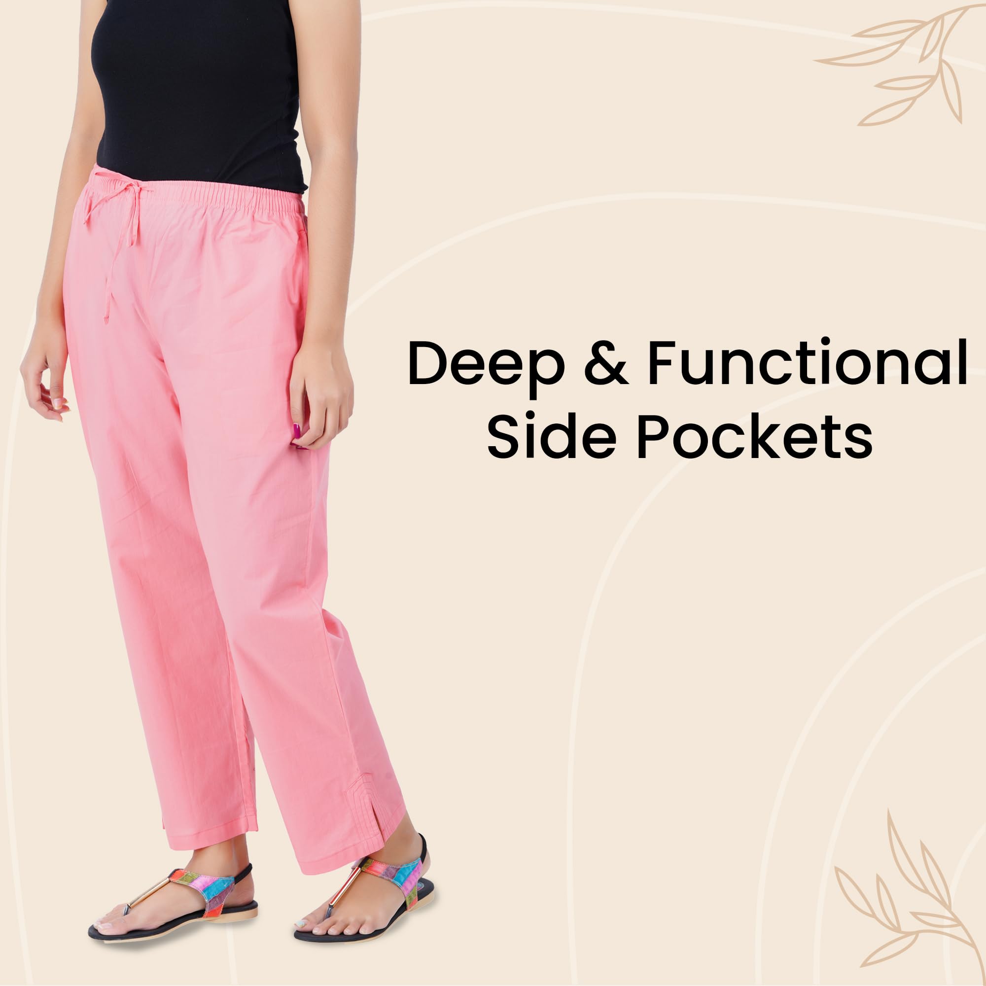 Happy Bunny Parallel Pants for Women - Cotton - Image 3
