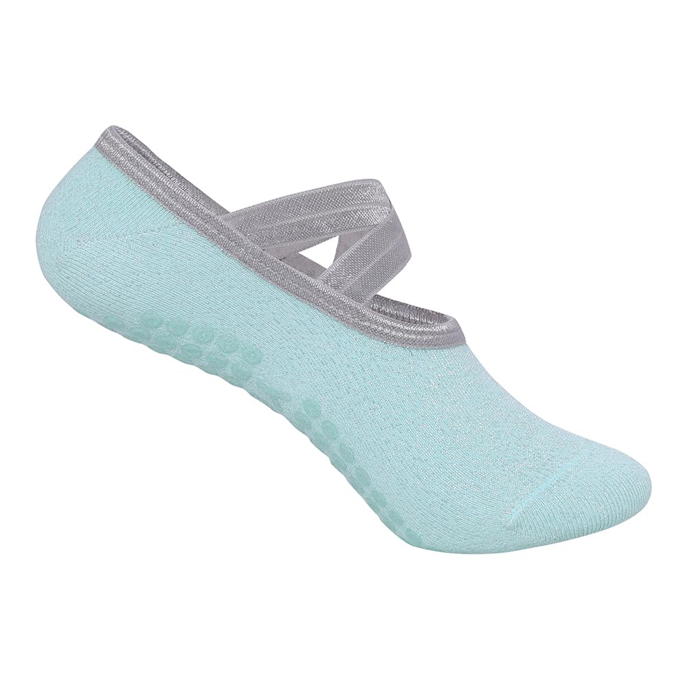 Mint & Oak Pilates Socks for Women with Grips - Image 3