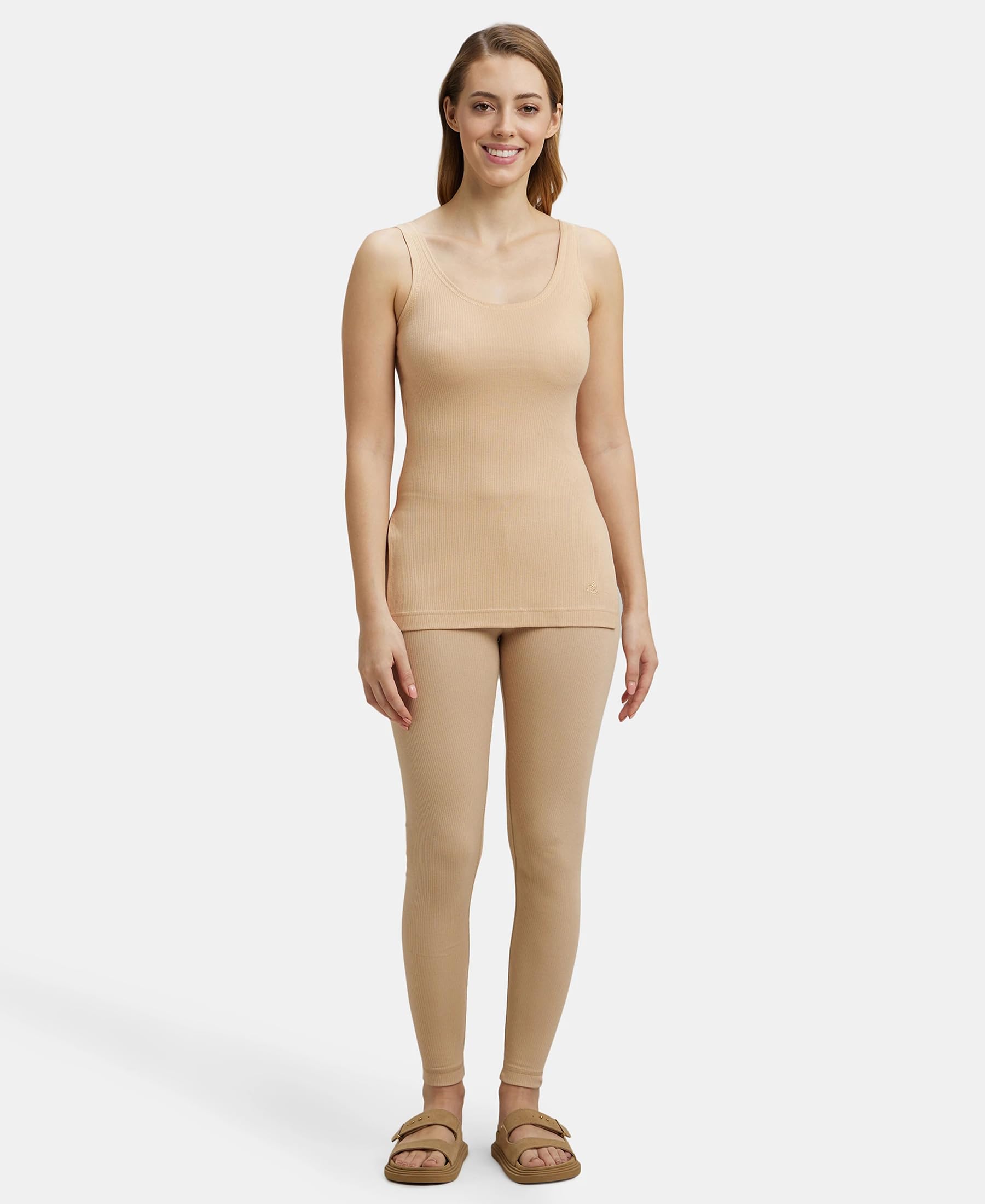 Jockey Women's Thermal Tank Top - Cotton - Image 4