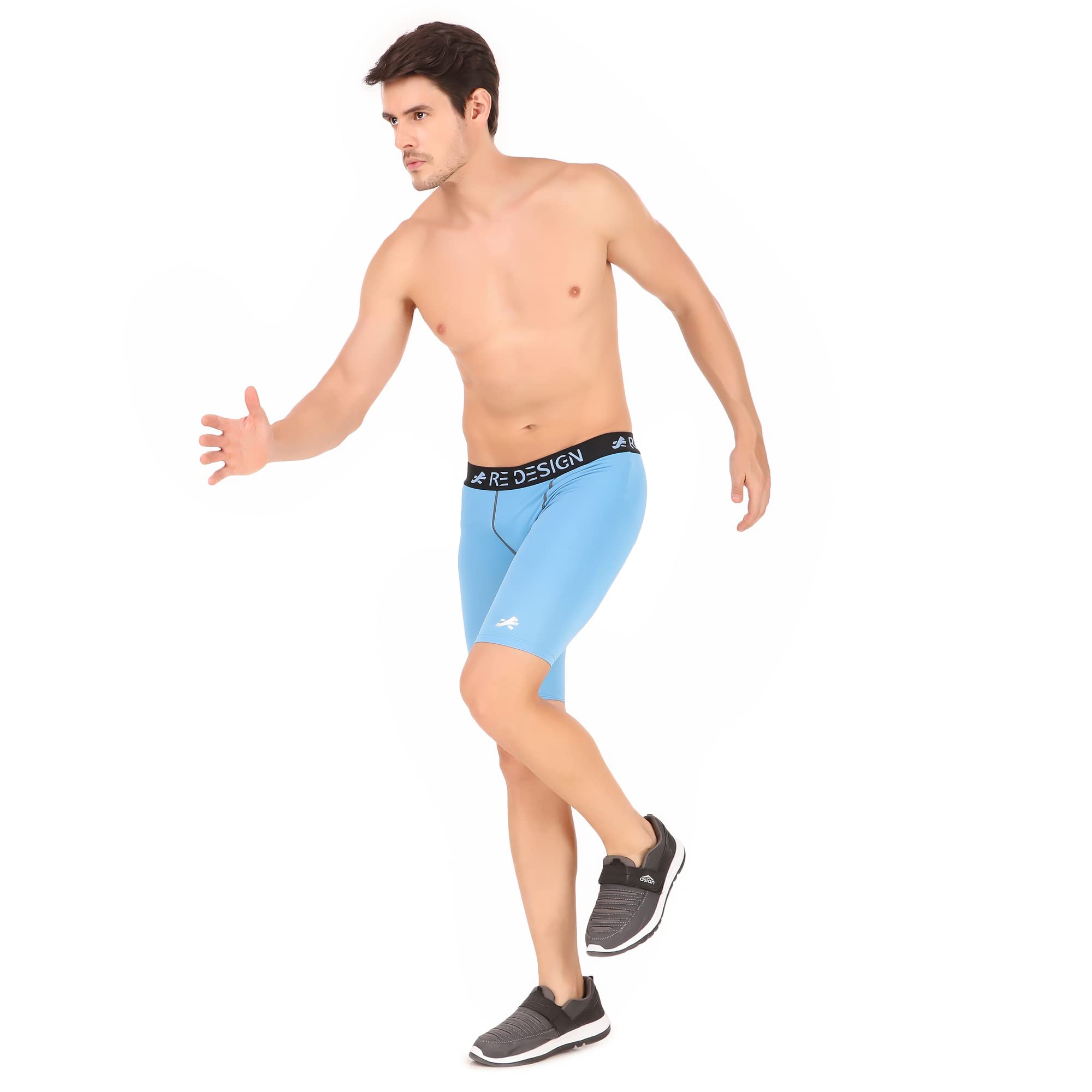 ReDesign Men Compression Shorts - Nylon - Image 2