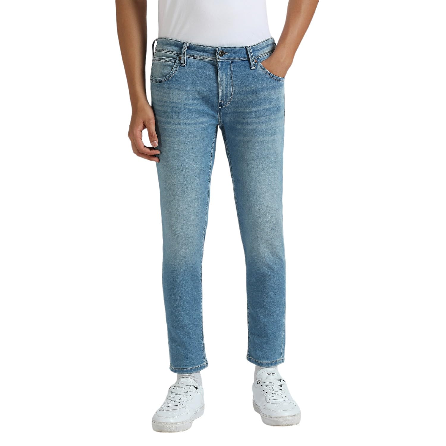 Pepe Jeans Men's Straight Jeans - Light Used