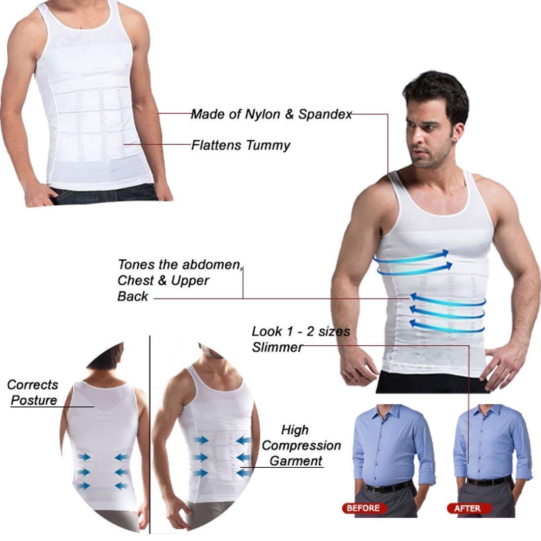 FONICX Men Compression Shirt - Image 3