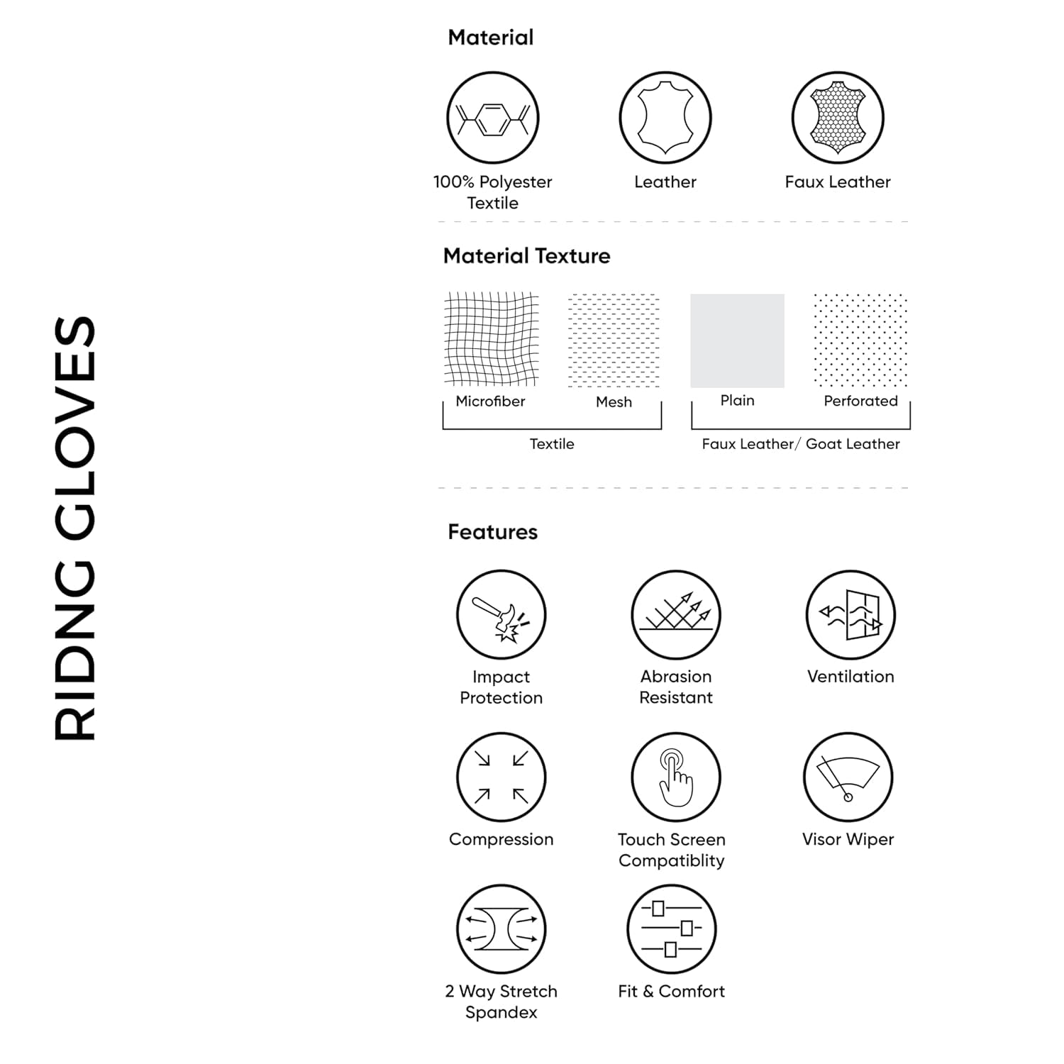 TVS Racing Xplorer Men's Riding Gloves - Neon - Image 2