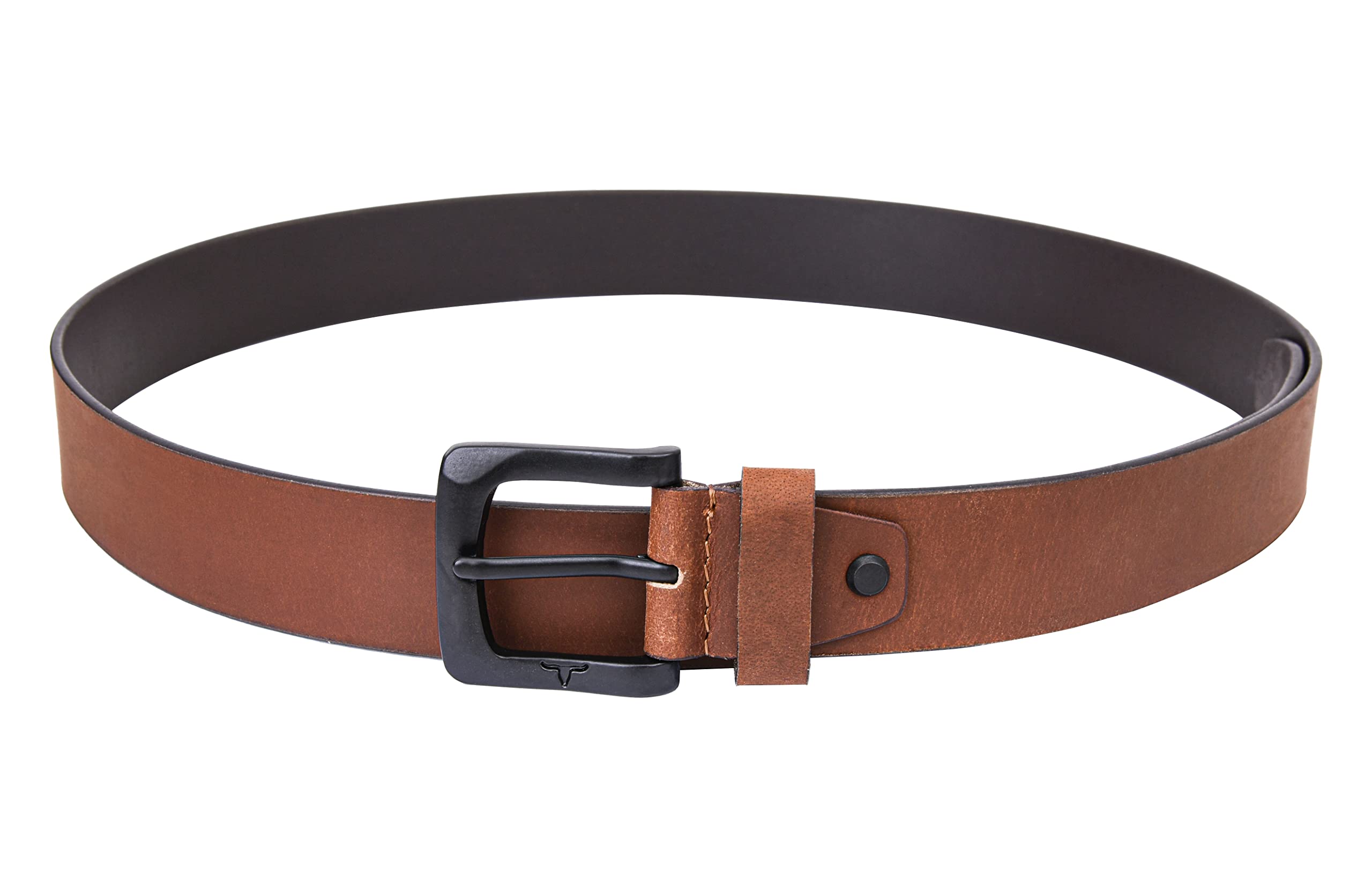 URBAN FOREST Redwood Leather Belt for Men - Image 4