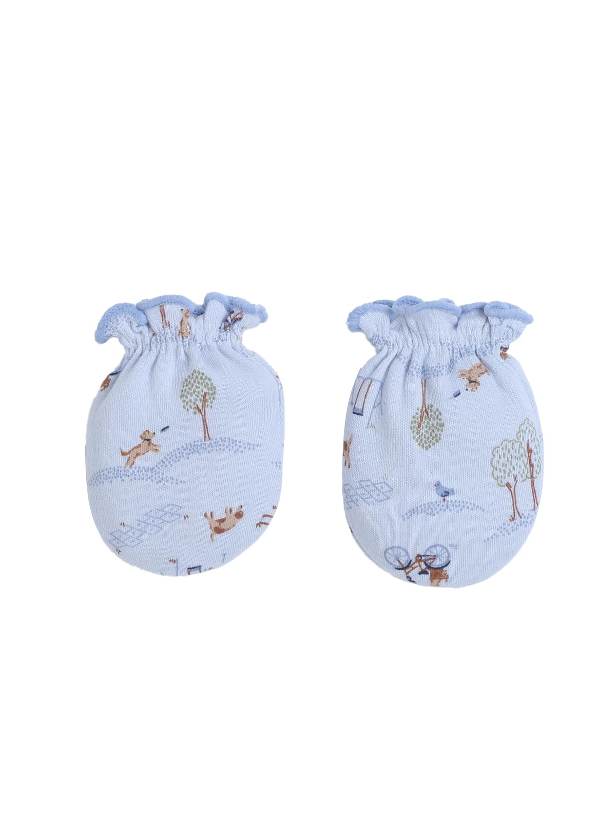 Authentic Baby Cotton Newborn Mittens for Baby Boys & Girls - Image 3