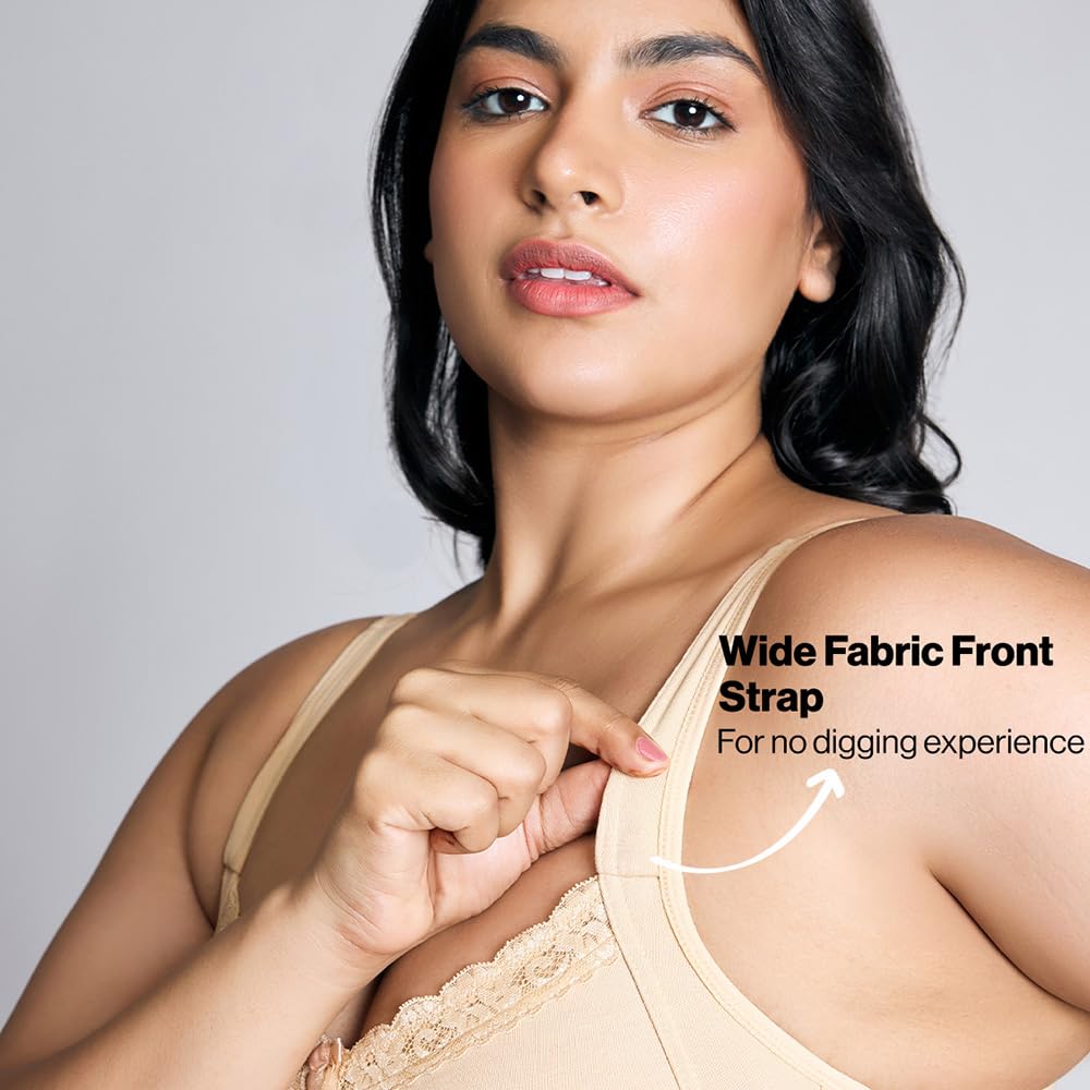 NYKD Cotton Non Padded Bra for Women - Image 5