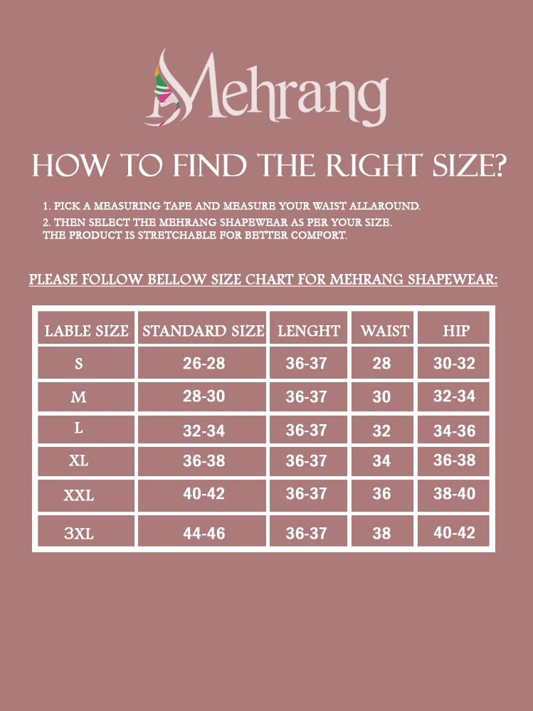 Mehrang Red Saree Shapewear for Women - Image 5