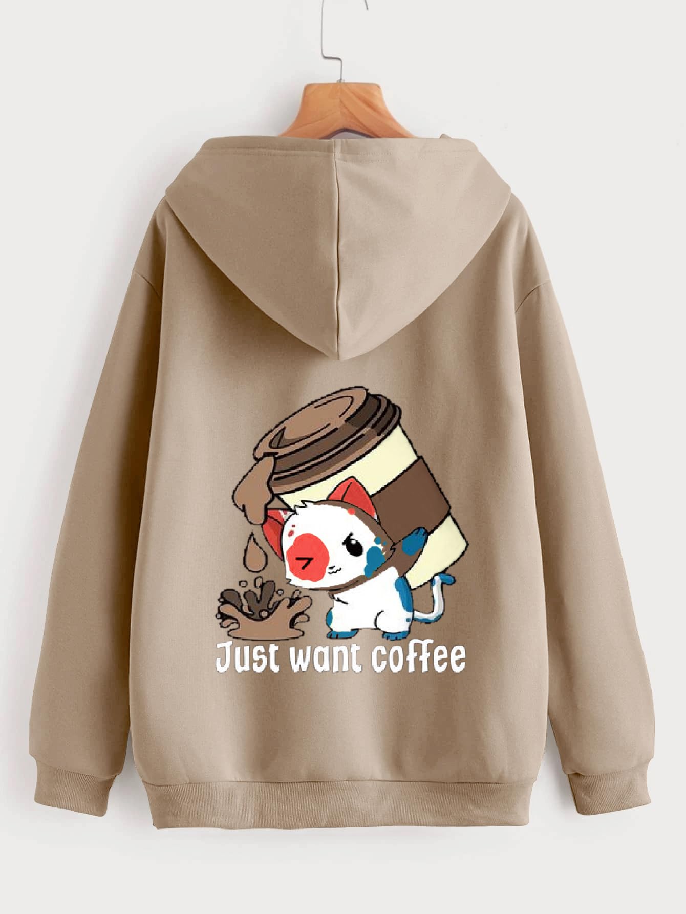 TAGAS Printed Hoodie for Women - Image 2