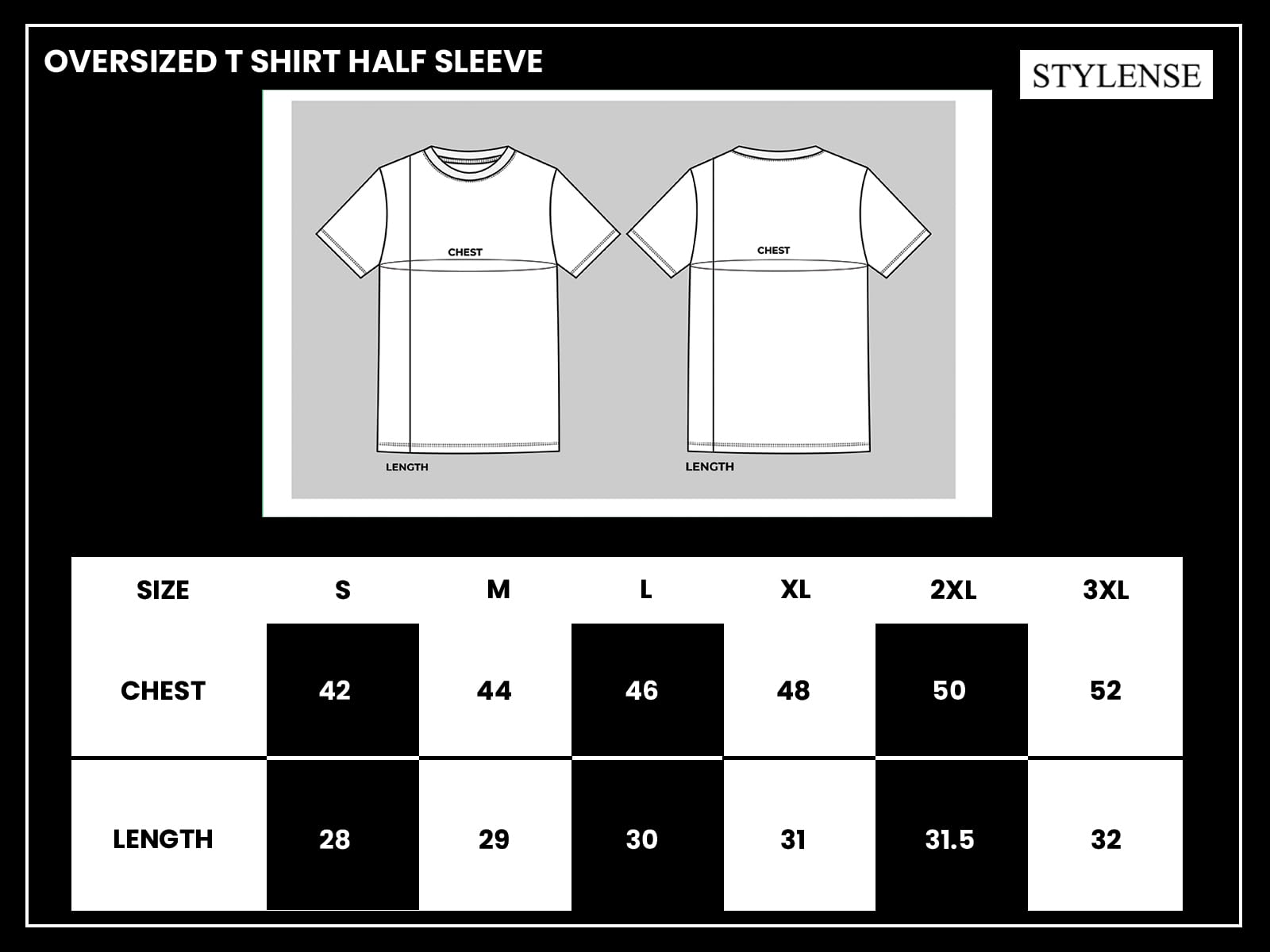 STYLENSE Oversized Graphic Tees for Women - Cotton Blend - Image 5