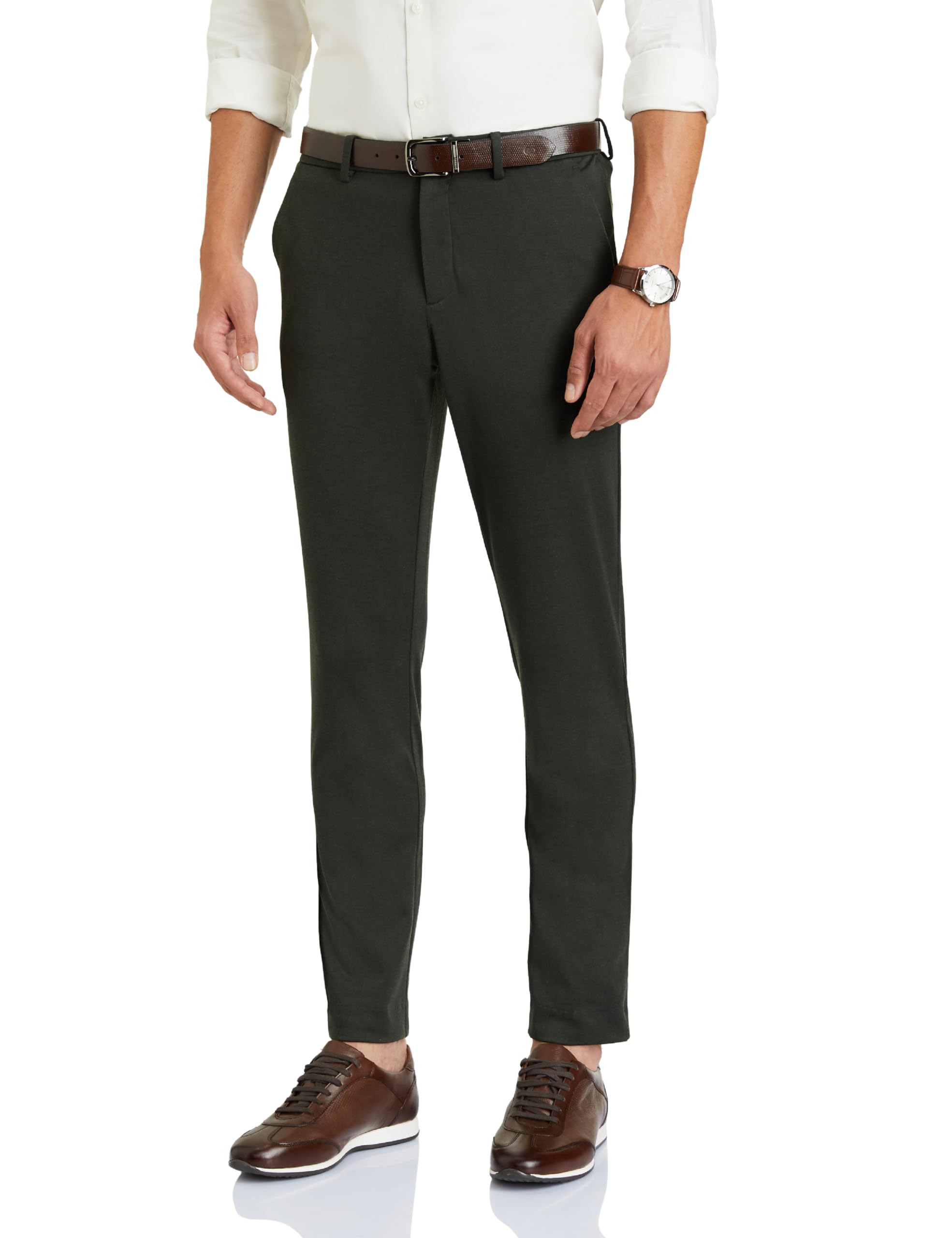 Symbol Men's Stretch Knit Pants - Dark Olive