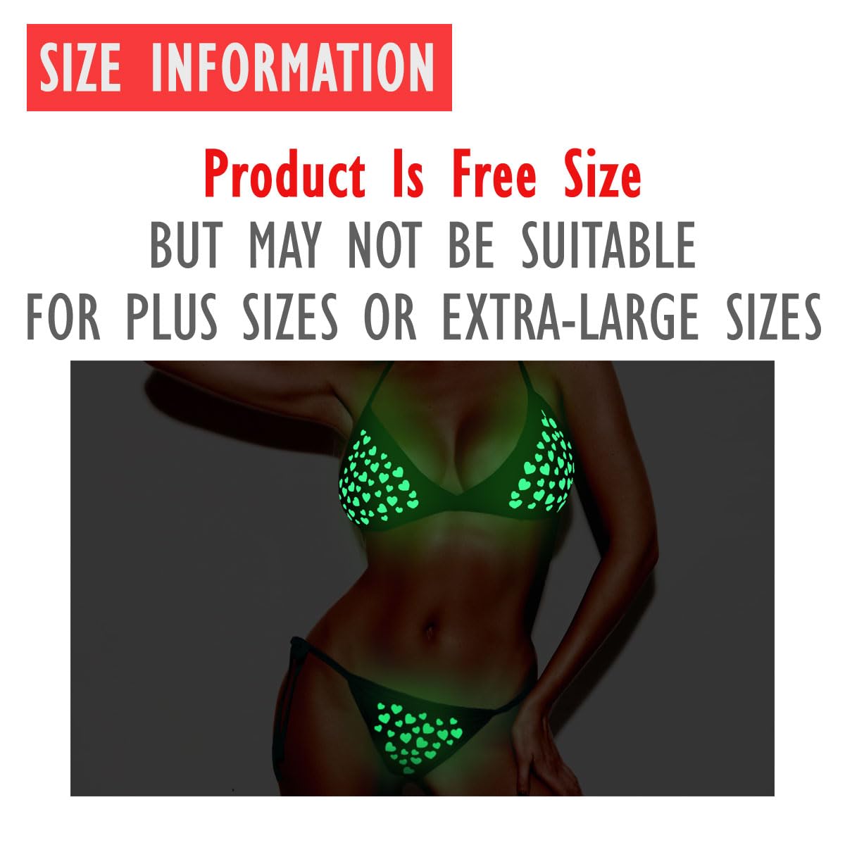 exciting Lives Glow in The Night Bikini Set - Image 3