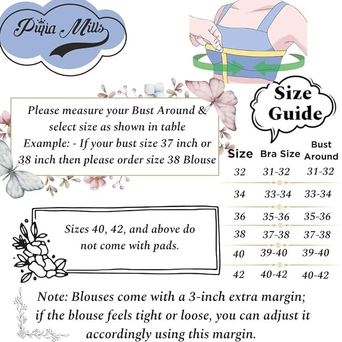 Pujia Mills Women's Embroidery Blouse - Image 3