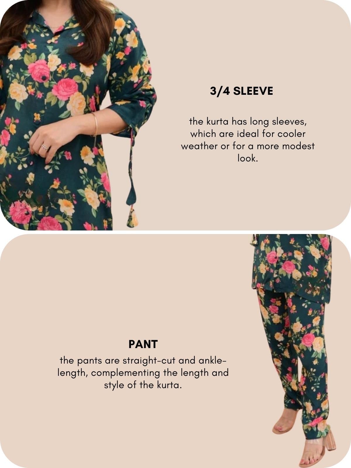 Leriya Fashion Rayon Ethnic Kurta Set for Women - Image 5