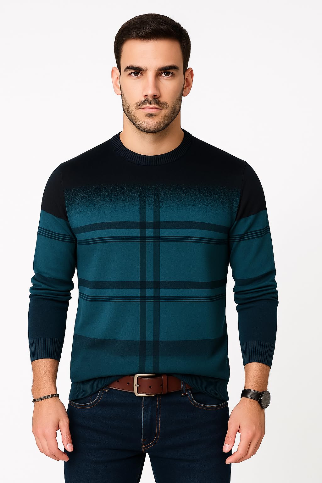 CuTiE BoYz Men's Green Printed T-Shirt - Image 4