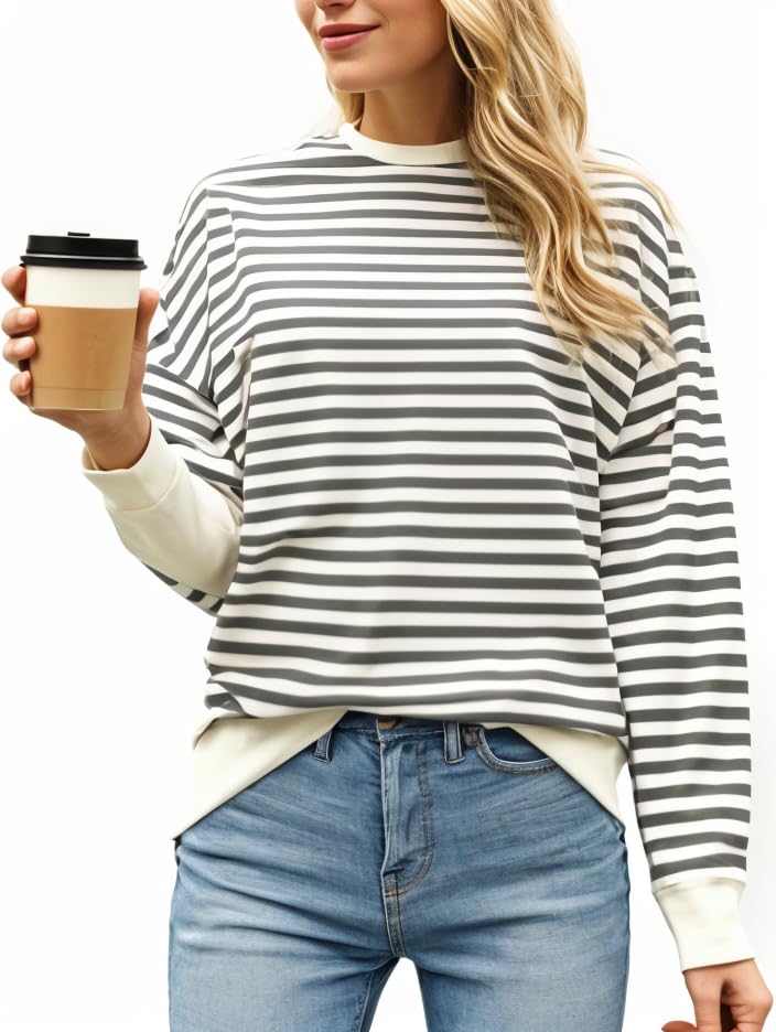 MACK Women Striped T-Shirt