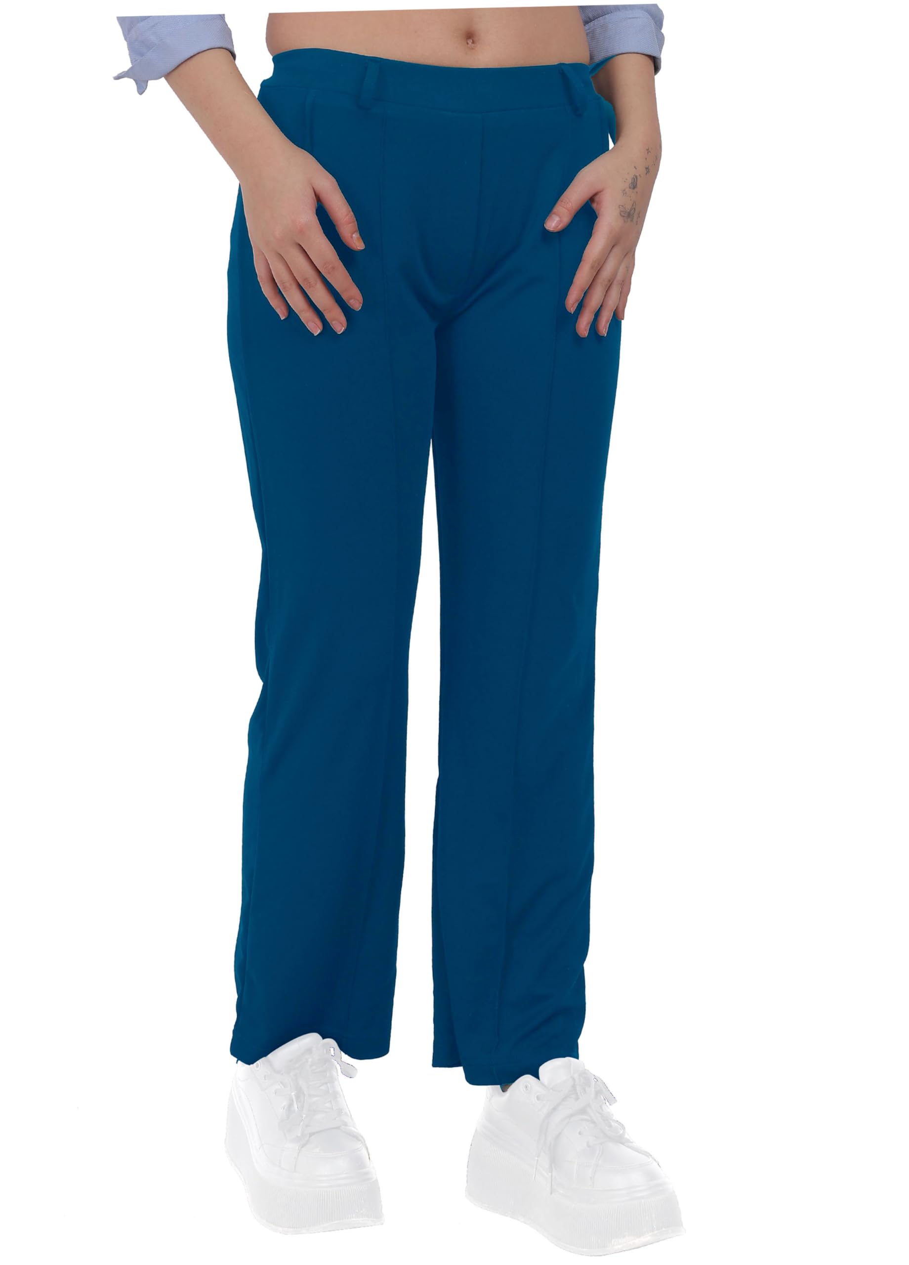 GarbGlide Girls Pants Multicolors Soft Lycra - Image 4