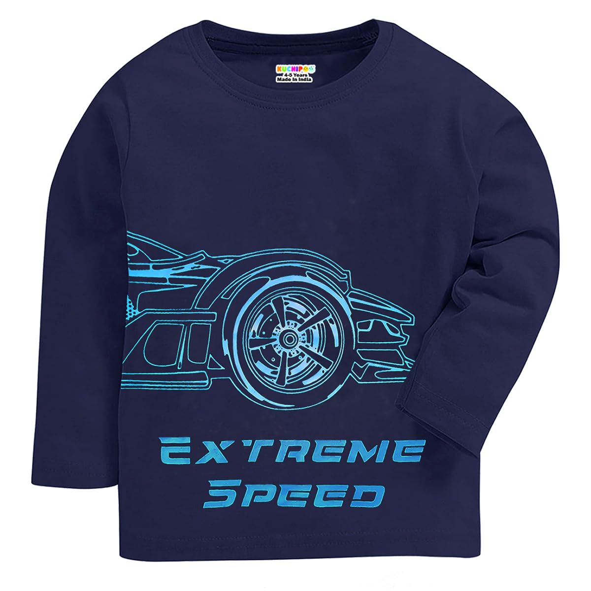 Kuchipoo Boys Cotton T-Shirts - Multi-Colored - Image 4