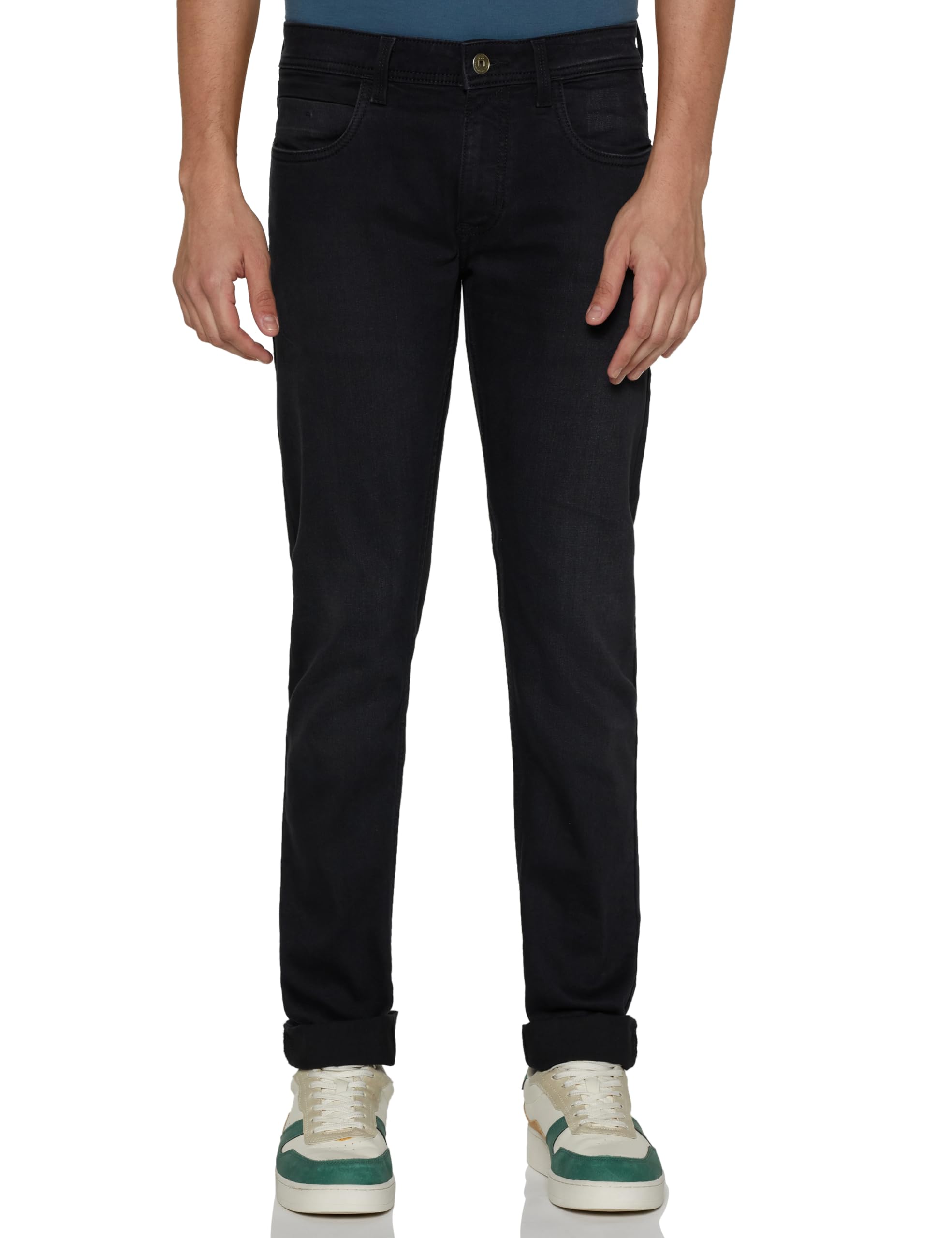 Peter England Men's Dark Navy Jeans