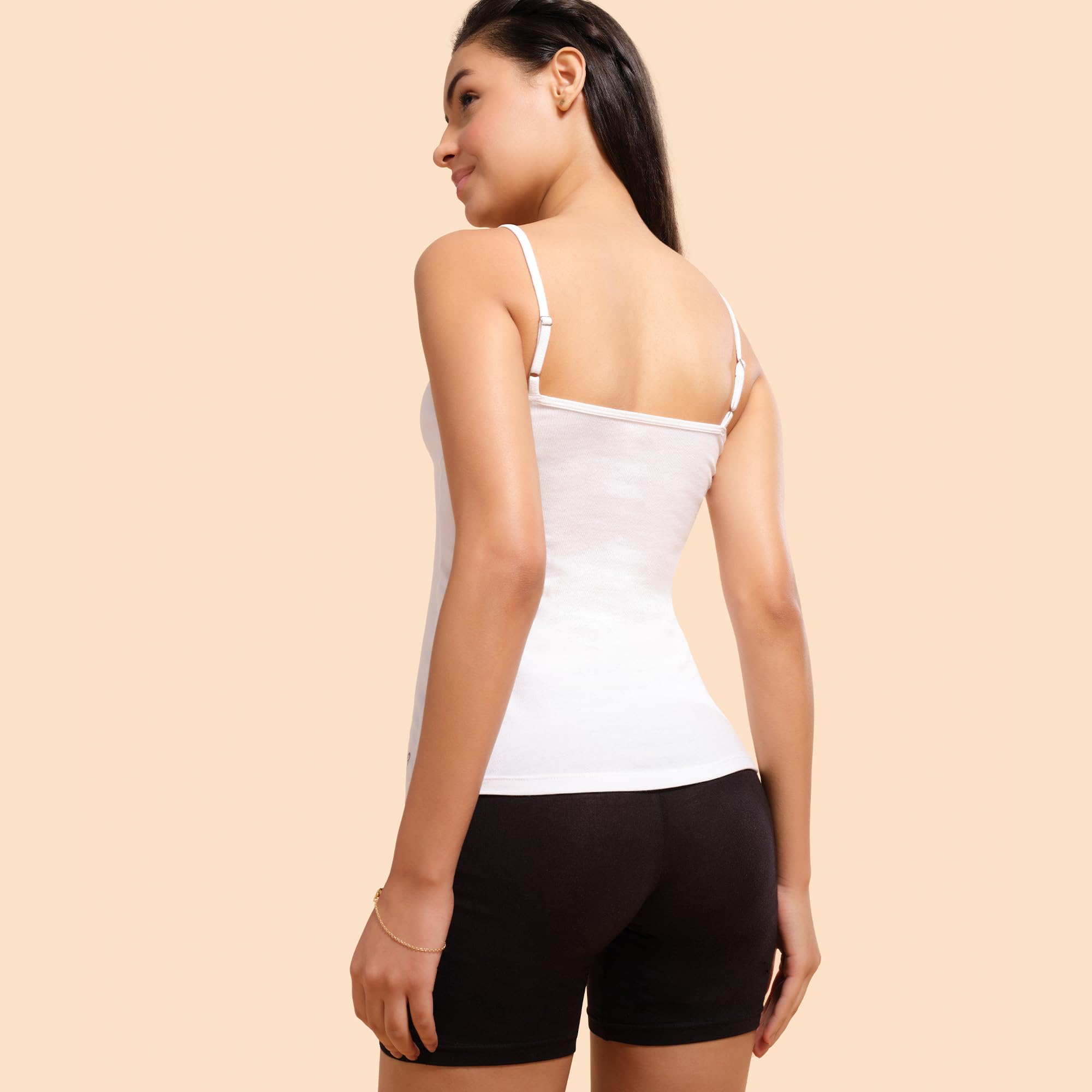 Enamor Stretch Cotton Camisole for Women - Image 5
