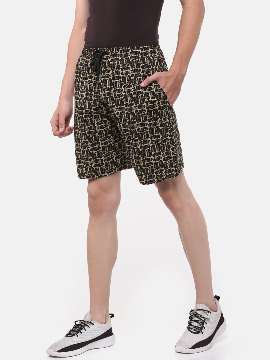 Dollar Men Shorts with Zipper - All Over Print - Image 3