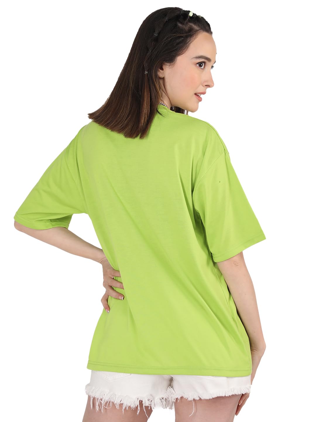 CHKOKKO Neon Printed T-Shirt for Women - Image 3