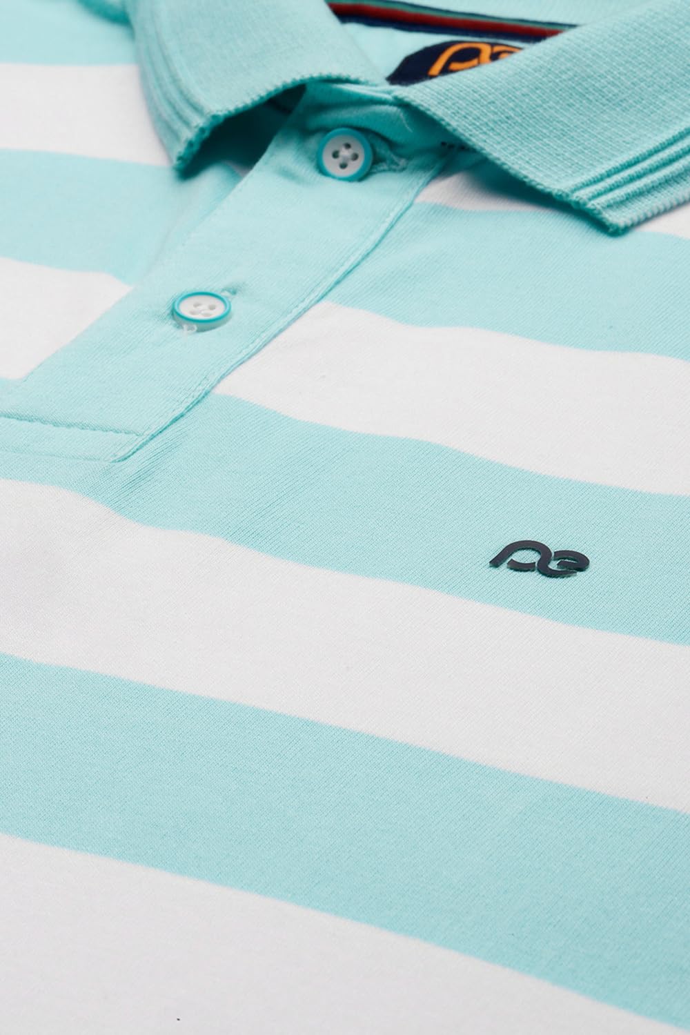 Peter England Men's Polo T-Shirt - Light Blue - Image 2