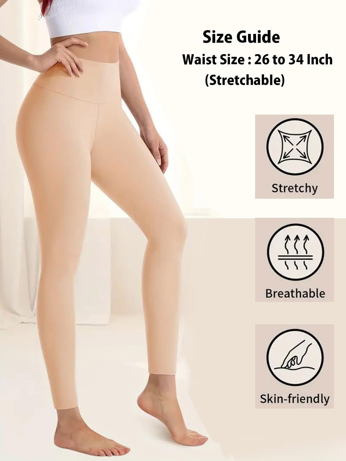 HSR Thermal Fleece Lined Tights Women - Image 3