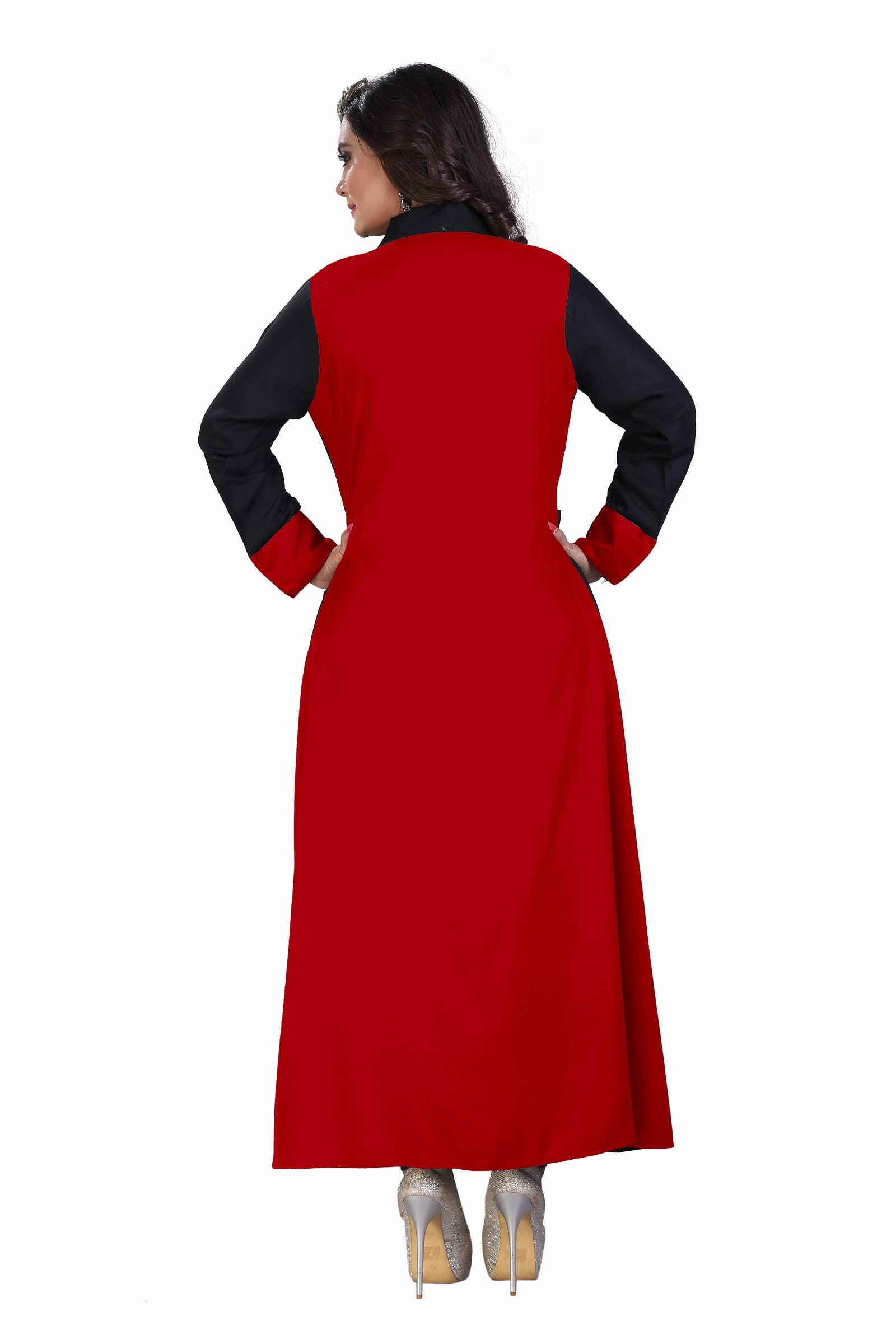 Madhuram Womens Rayon A Line Kurti - Image 2