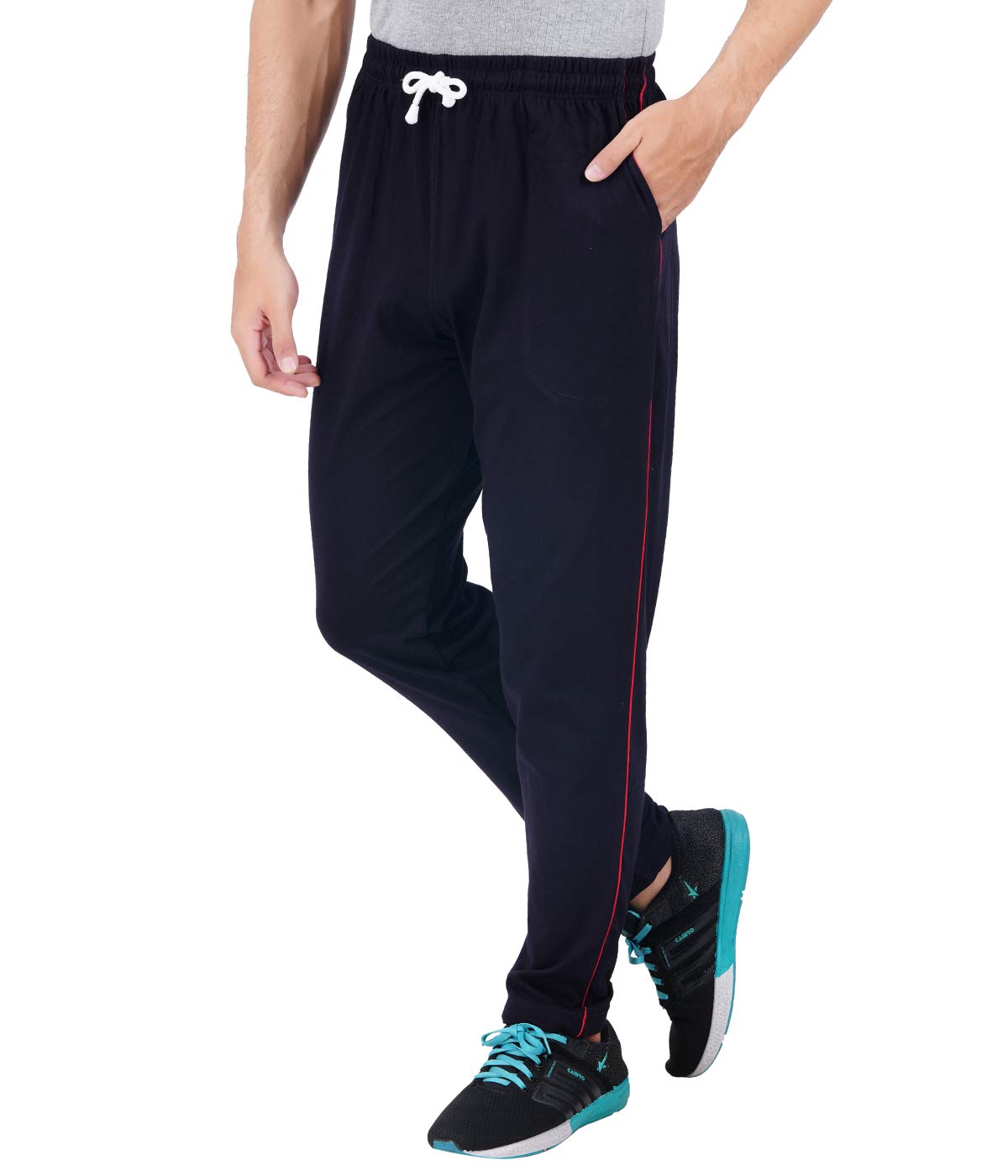 GarbGlide Men's Track Pants - Navy Charcoal - Image 3
