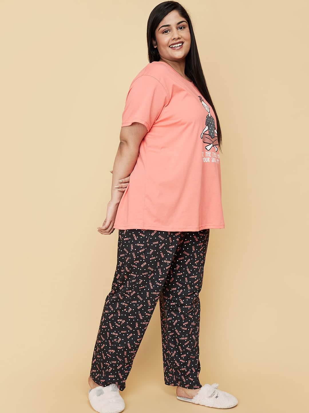 Max Women Cotton Printed T-Shirt - Image 3