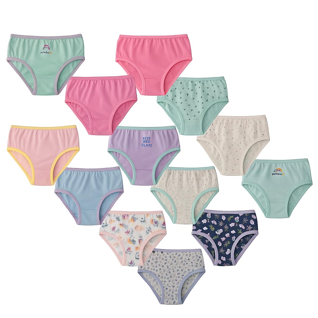 DAADUN Girl's Graphic Prints Briefs - Multicolor - Image 3