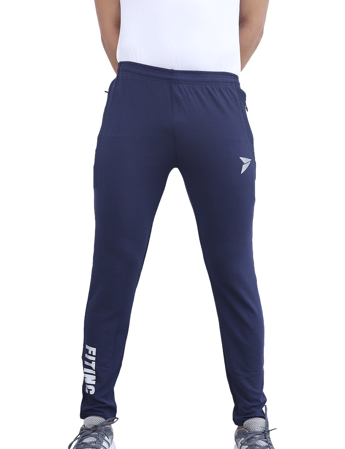 FITINC Men Slim Fit Trackpant - Blue - Image 3