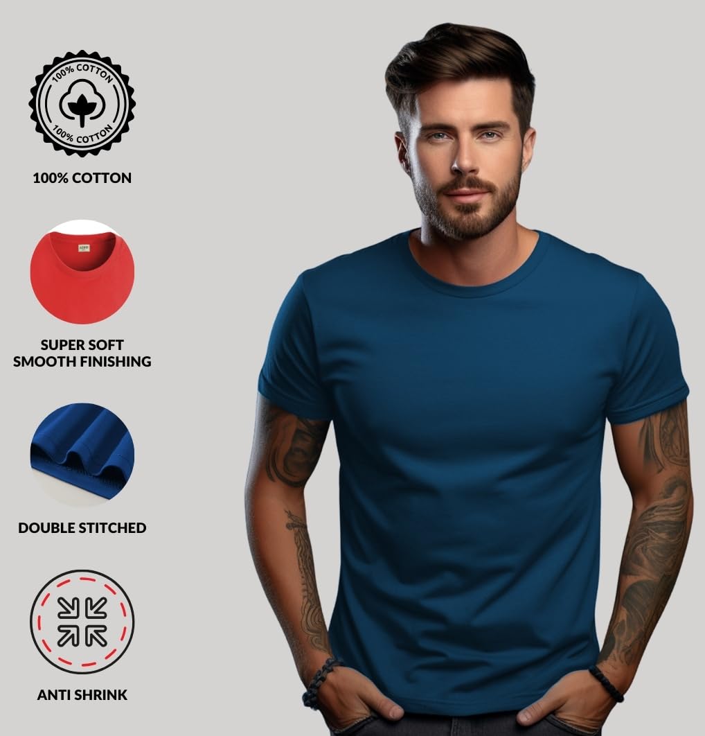ADRO Mens Cotton T Shirts - Image 3