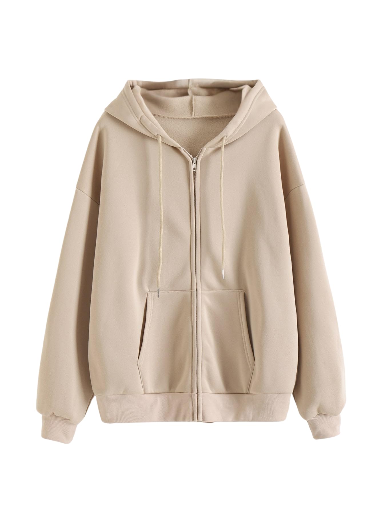 NETCLICK Women's Polycotton Fleece Hooded Sweatshirt