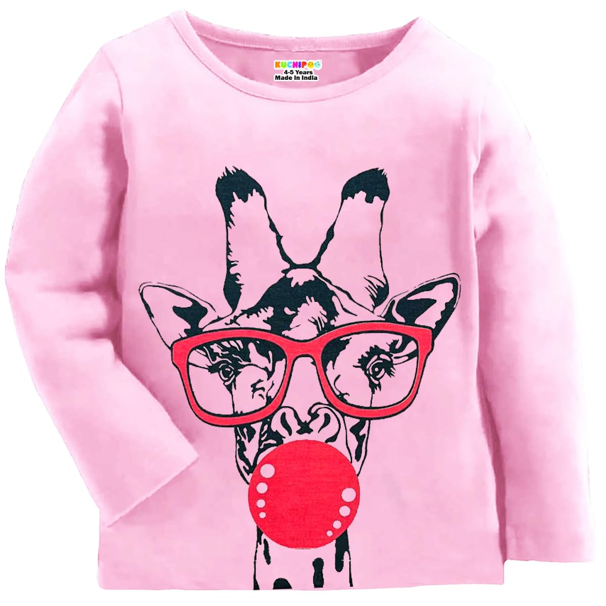 Kuchipoo Girls Cotton T-Shirts Multi-Colored - Image 4