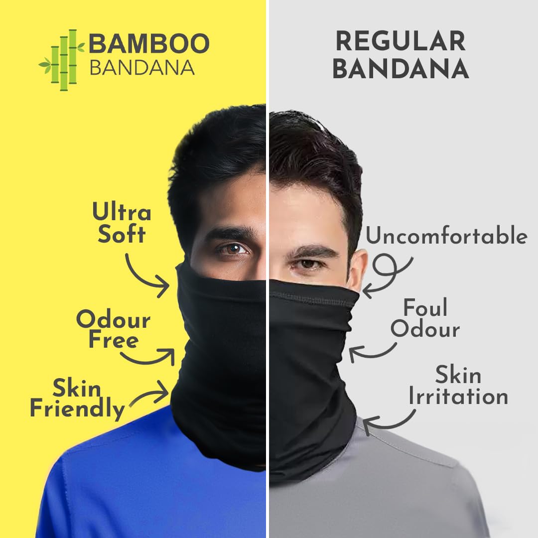 HEELIUM Bamboo Bandana for Men & Women - Image 2