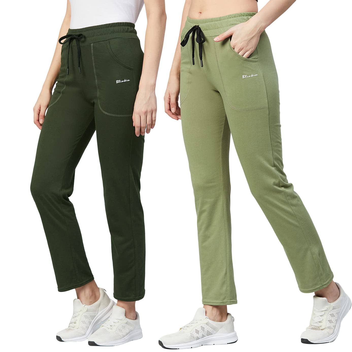 BLINKIN Women's Cotton Pyjamas - Green