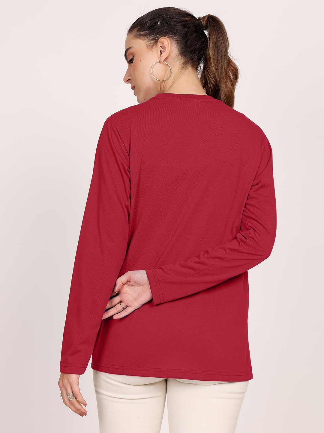 Leotude Women's Cotton Blend T-Shirt - Image 4