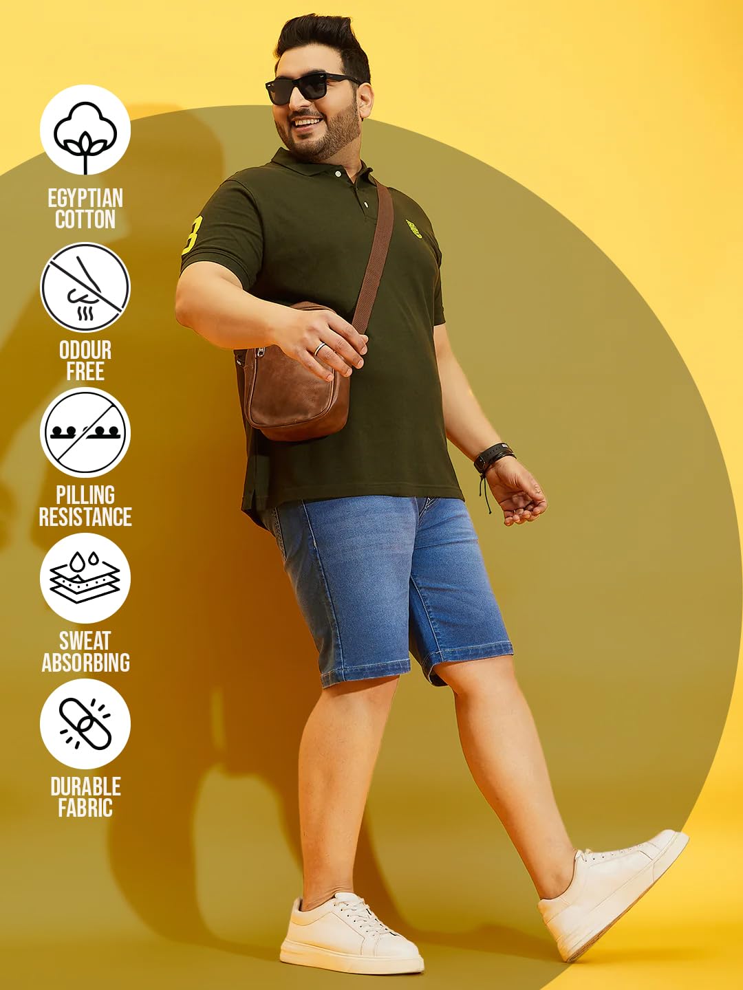 Bigbanana Men's Regular Fit Polo - Olive - Image 2