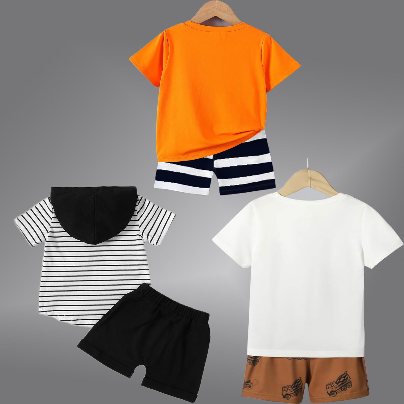 Lofn Cotton Clothing Sets for Baby Boys & Girls - Image 3