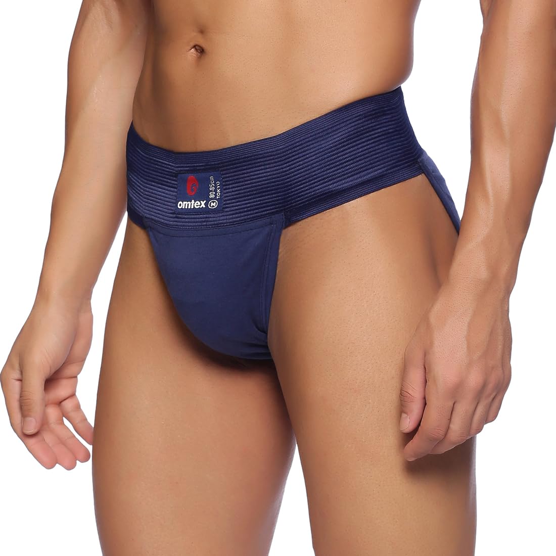 omtex Men's Cotton Mid Rise Supporter - Stretchable - Image 2