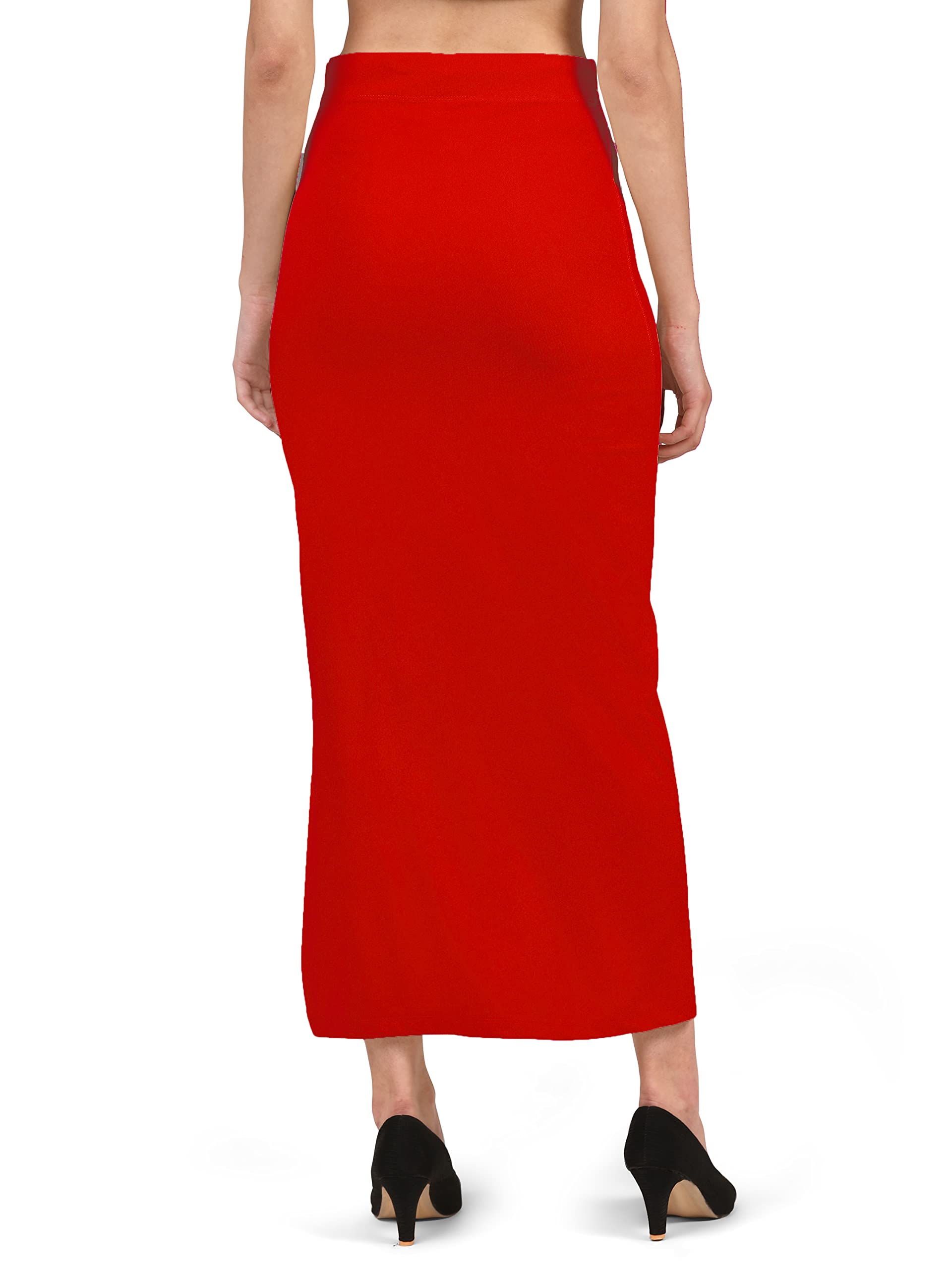 Mehrang Red Saree Shapewear for Women - Image 4