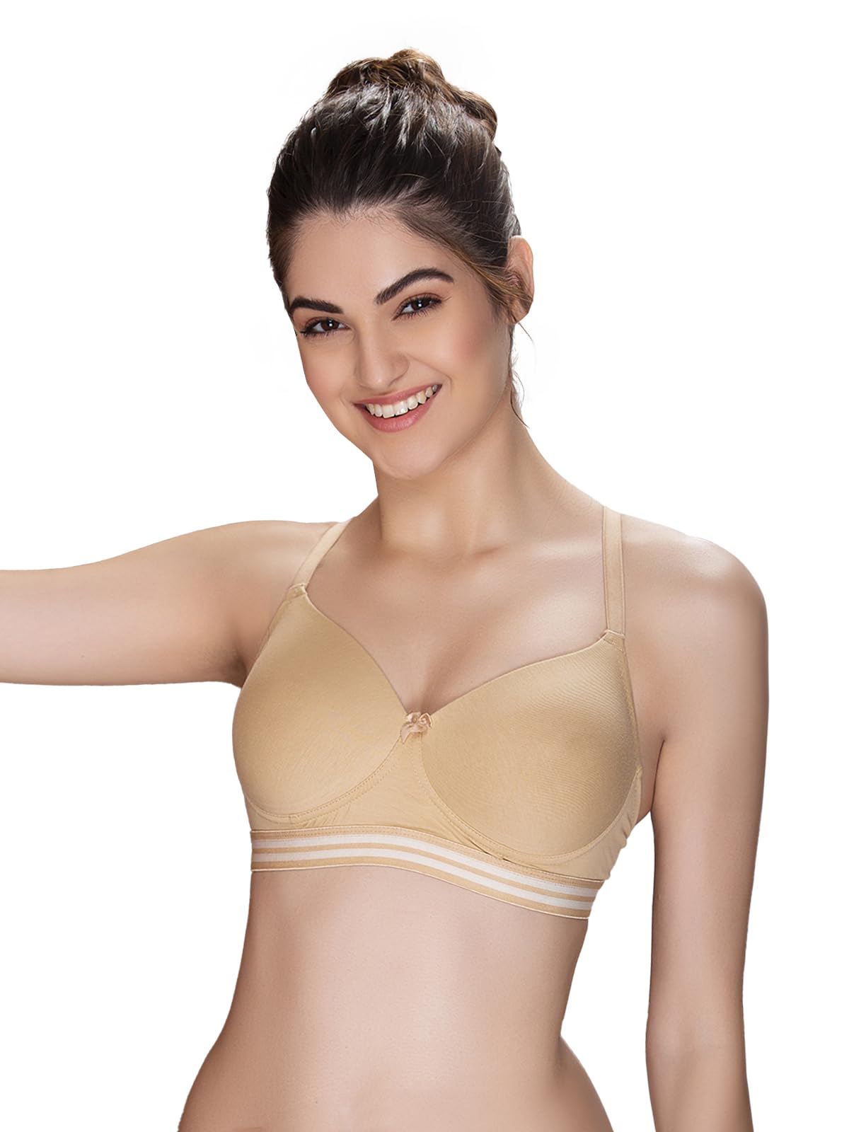 Clovia Women's Cotton Padded T-Shirt Bra