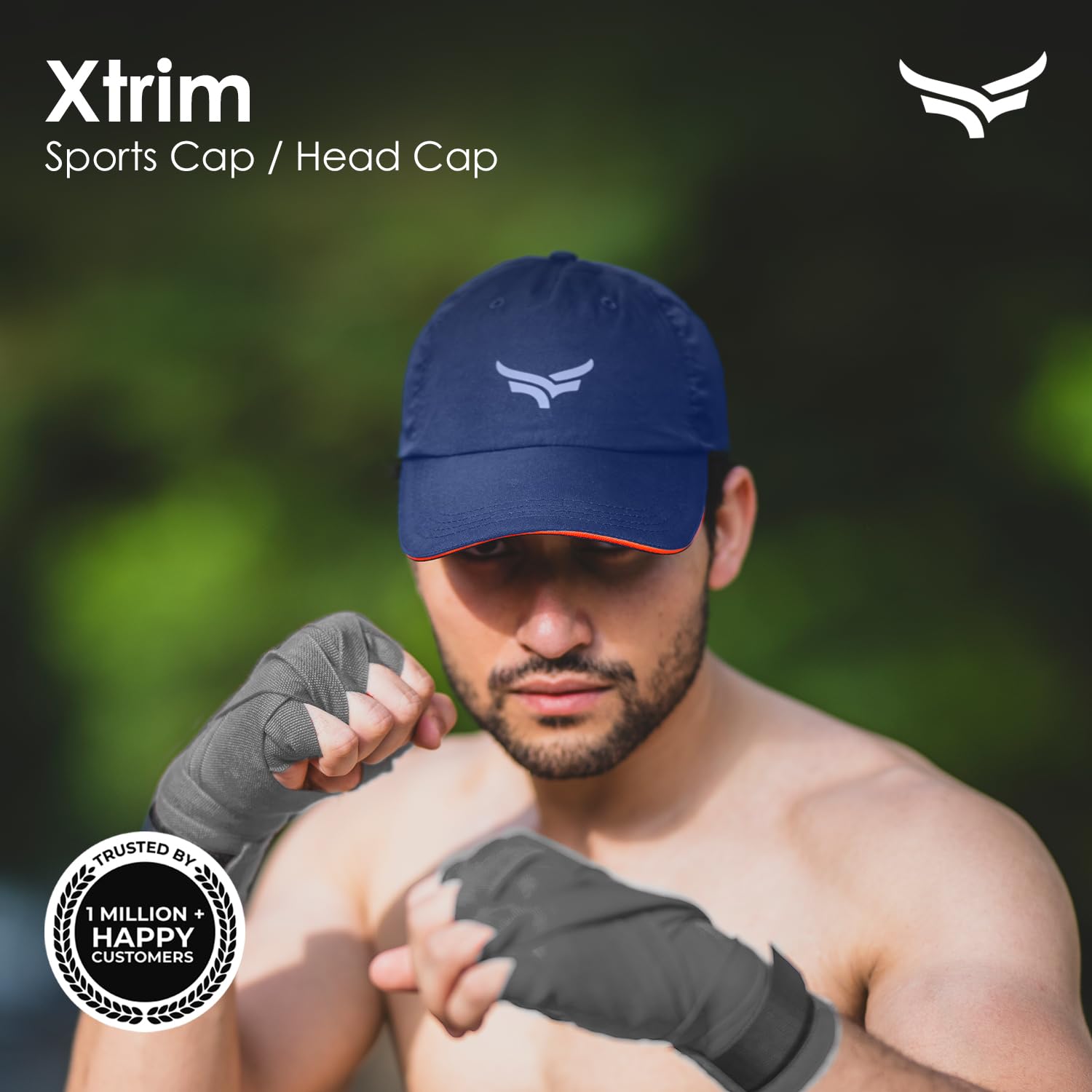 XTRIM Unisex Sports Cap - Blue - Image 2