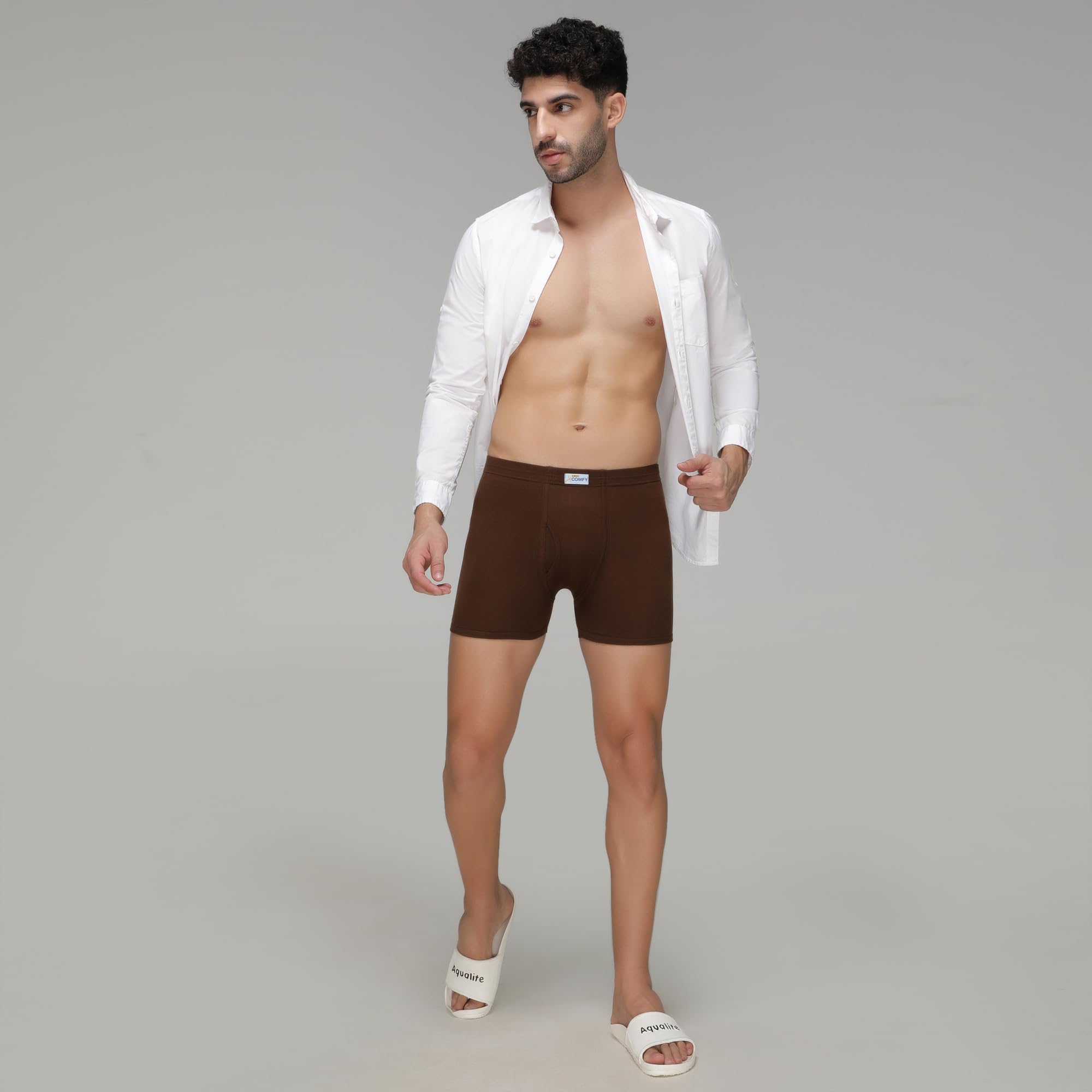 Amul Men Plain Cotton Trunk - Image 2