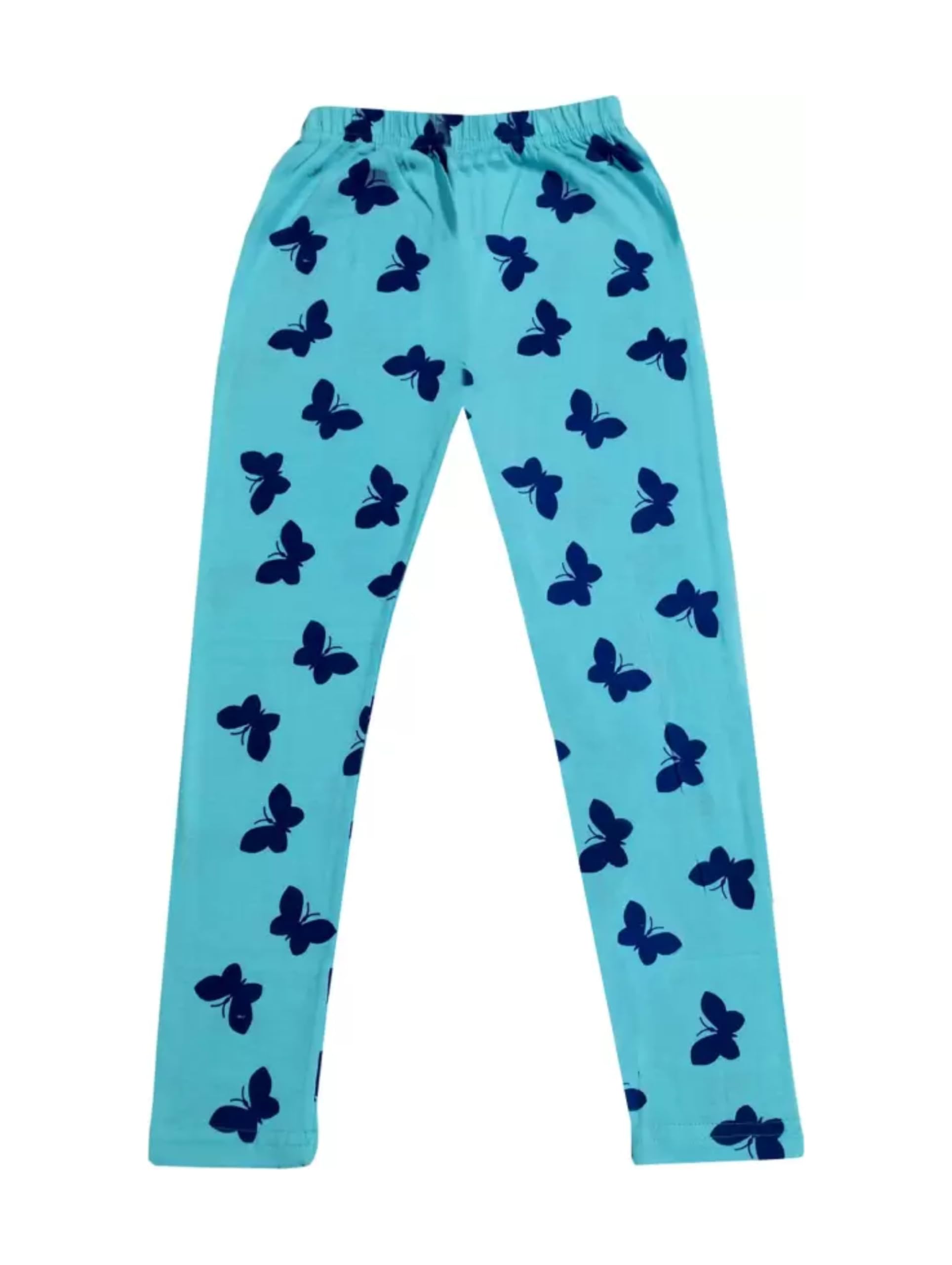 Multicolor Cotton Leggings for Girls - Image 4
