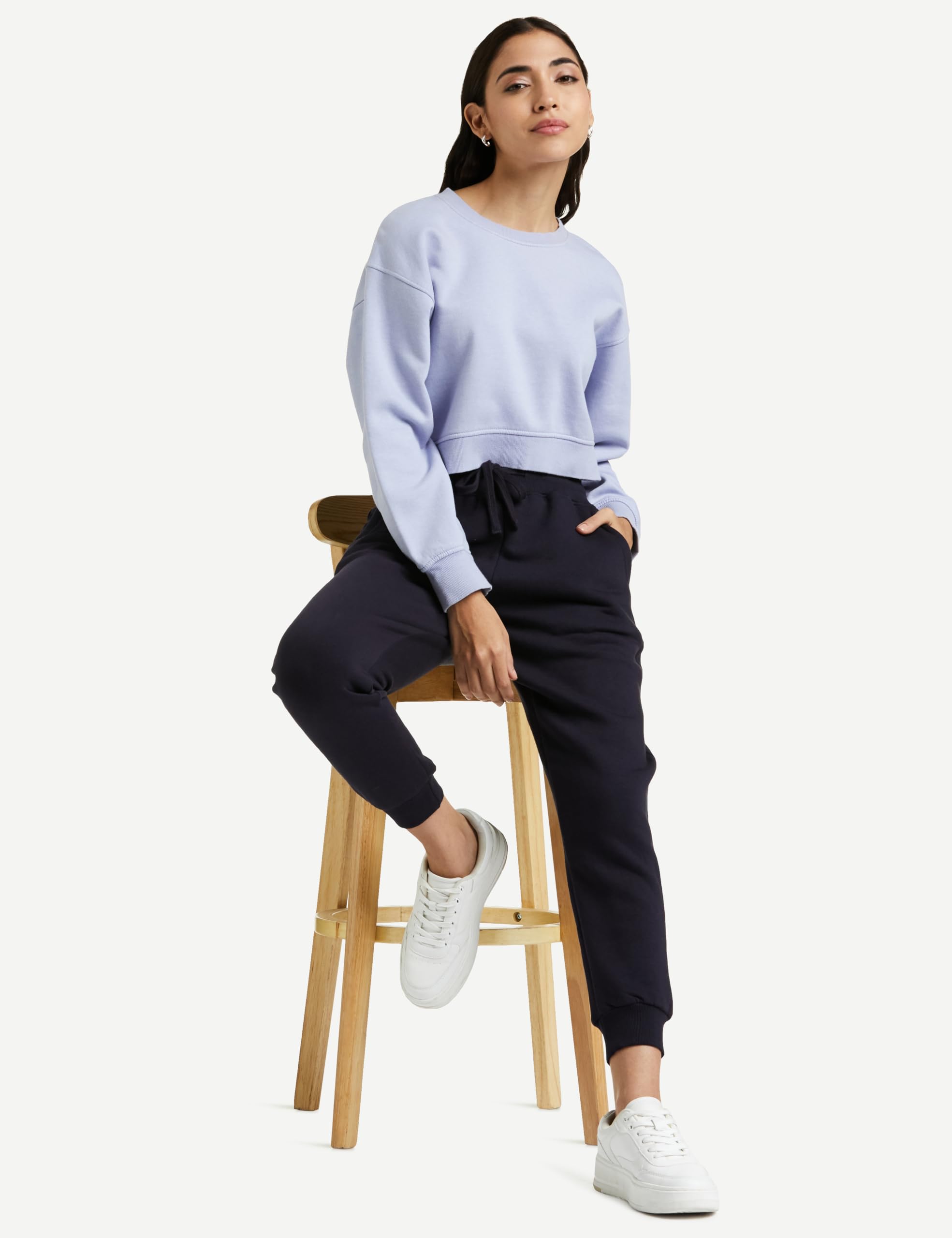 Amazon Women Ankle Length Winter Jogger Track Pants Fleece - Image 3