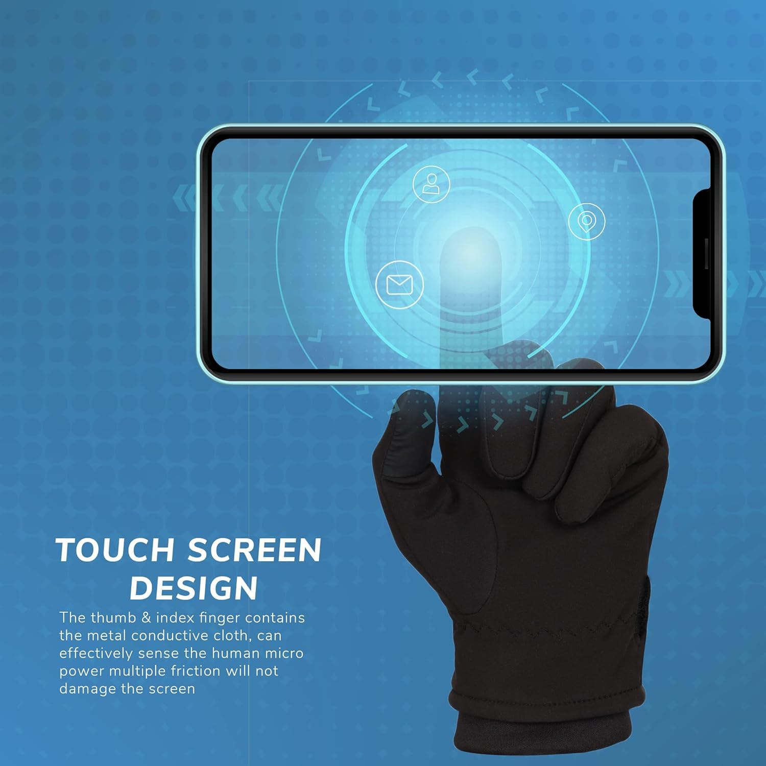 GarbGlide Waterproof Gloves for Winter - Image 4