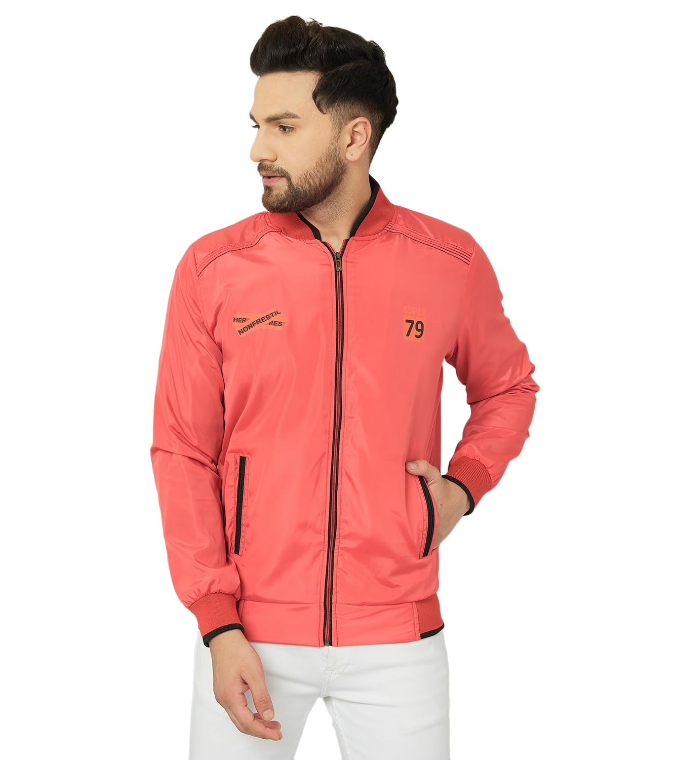 Ben Martin Men's Nylon Bomber Jacket - Image 2